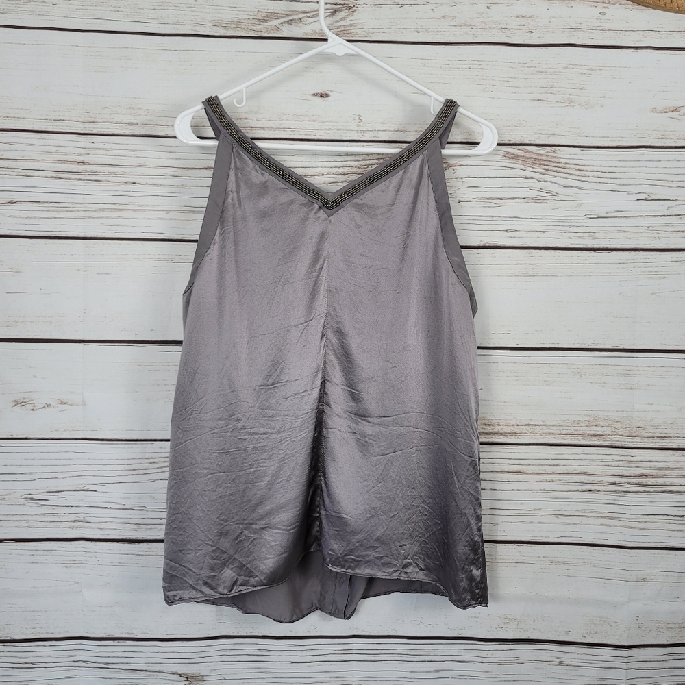 Banana Republic Heritage | Silk Beaded Top - Picture 3 of 8